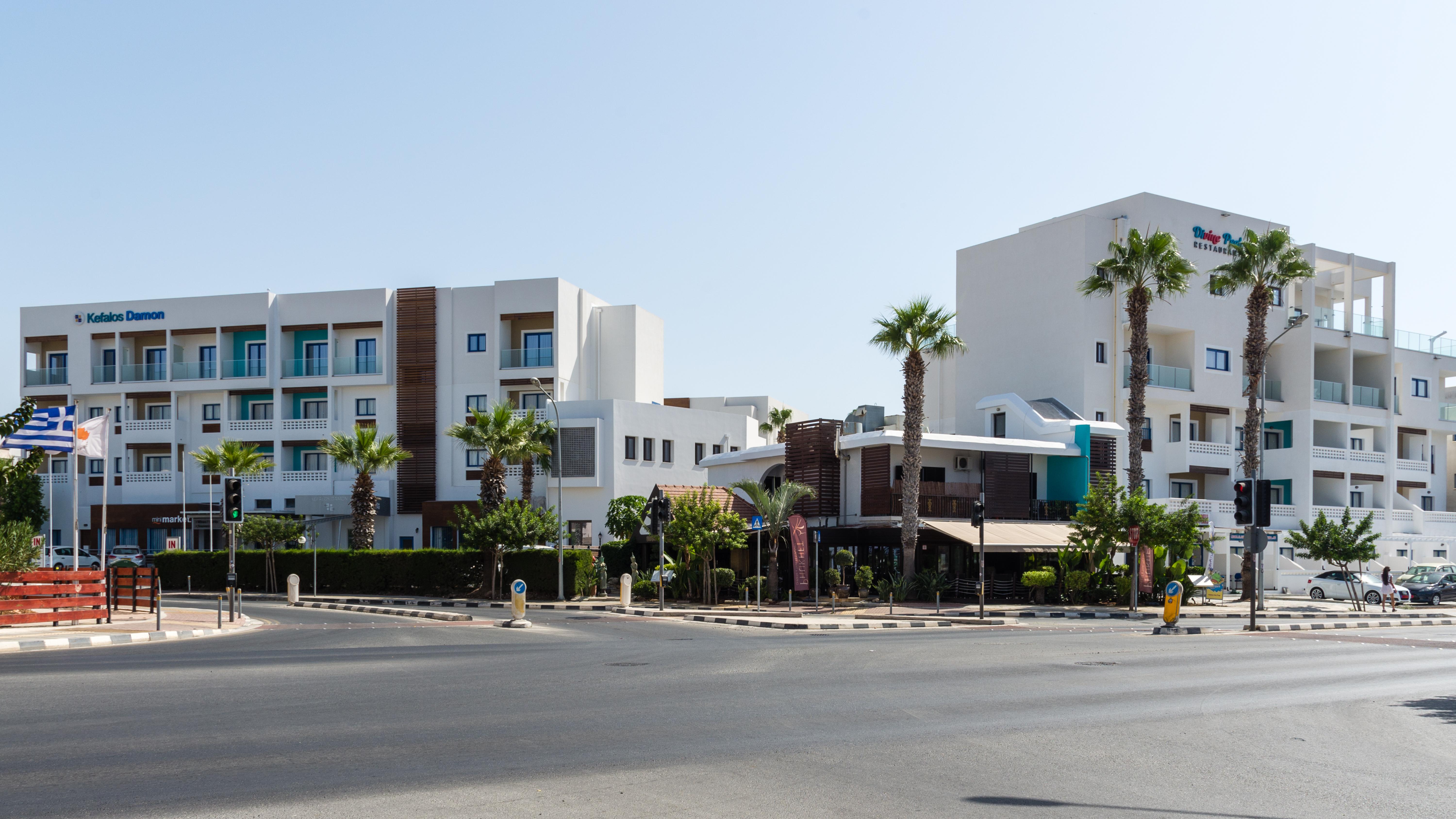 Kefalos Damon Hotel Apartments Paphos 外观 照片